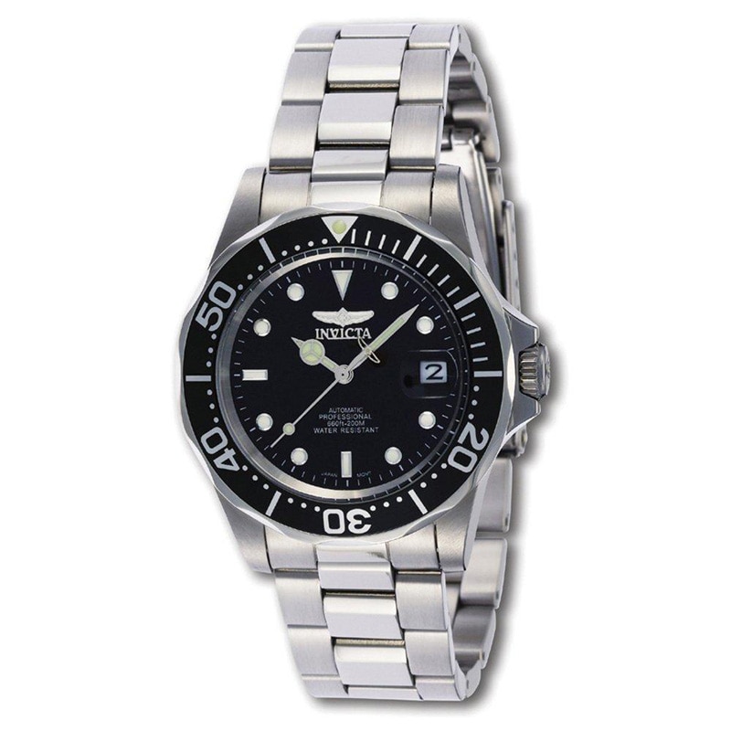 Men's Invicta Pro Diver Automatic Watch with Black Dial (Model: 8926)
