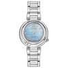 Thumbnail Image 0 of Ladies' Citizen Eco-Drive® L Sunrise Diamond Accent Watch with Blue Mother-of-Pearl Dial (Model: EM0320-59D)