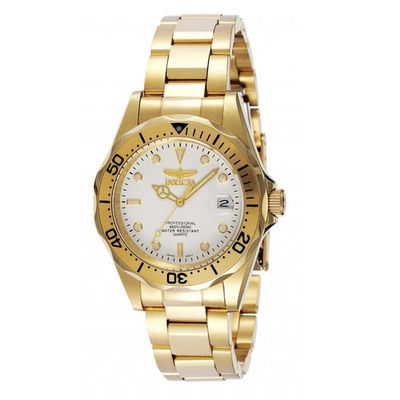 invicta gold diver watch