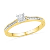 Thumbnail Image 0 of 1/10 CT. T.W. Diamond Promise Ring in 10K Gold