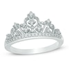 Thumbnail Image 0 of 1/5 CT. T.W. Diamond Tiara Ring in Sterling Silver