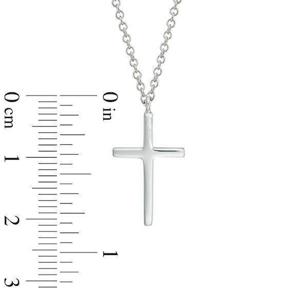 Cross Pendant in Sterling Silver