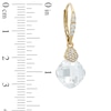 Thumbnail Image 2 of AVA Nadri Briolette Cubic Zirconia and Crystal Pendant and Drop Earrings Set in Brass with 18K Gold Plate - 16"