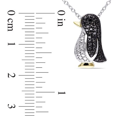 Beautiful Penguin Pendant Necklace 21" Chain Multicolor Crystals Rhodium Plated Beautiful Penguin Pendant Necklace 21" Chain Multicolor Crystals Rhodium Plated