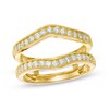Thumbnail Image 1 of 1/2 CT. T.W. Diamond Chevron Solitaire Enhancer in 14K Gold