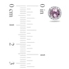 Thumbnail Image 1 of 5.0mm Amethyst and Diamond Accent Frame Stud Earrings in Sterling Silver