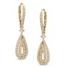 Thumbnail Image 0 of AVA Nadri Crystal Teardrop Earrings in Brass with 18K Gold Plate