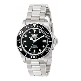 Men's Invicta Pro Diver Automatic Watch with Black Dial (Model: 8926C)