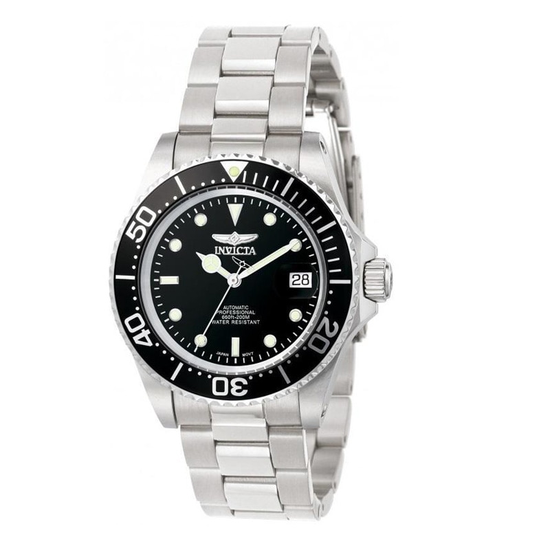 Men's Invicta Pro Diver Automatic Watch with Black Dial (Model: 8926C)