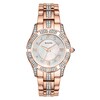 Thumbnail Image 1 of Ladies' Bulova Rose-Tone Crystal Accent Watch with Mother-of-Pearl Dial (Model: 98L197)