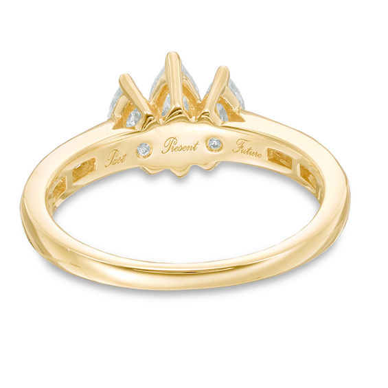 Past present future marquise ring sales