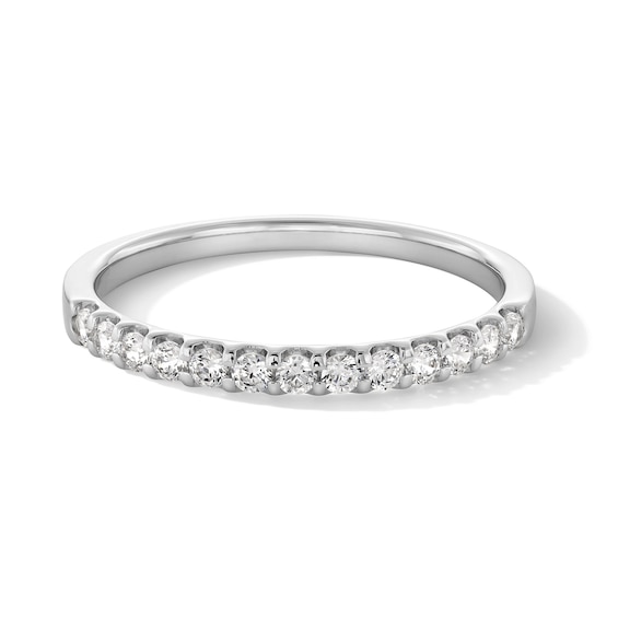 1/4 CT. T.w. Certified Diamond Band in 14K White Gold (I/Si2)