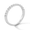 Thumbnail Image 9 of 1/2 CT. T.W. Certified Diamond Band in 14K White Gold (I/SI2)
