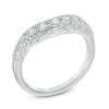 Thumbnail Image 2 of 1/2 CT. T.W. Diamond Contour Wedding Band in 14K White Gold