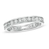 Thumbnail Image 1 of 1 CT. T.W. Diamond Channel-Set Eternity Band in 14K White Gold