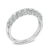 Thumbnail Image 2 of 1/4 CT. T.W. Diamond Vintage-Style Anniversary Band in 10K White Gold