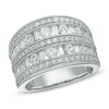 Thumbnail Image 0 of 2 CT. T.W. Diamond Colosseum Anniversary Ring in 14K White Gold