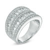 Thumbnail Image 2 of 2 CT. T.W. Diamond Colosseum Anniversary Ring in 14K White Gold