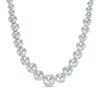 Thumbnail Image 0 of Ladies' Graduating Ball Bead Necklace in Sterling Silver - 18"