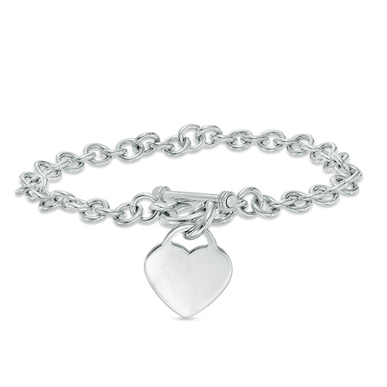 charm bracelet heart