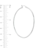 Thumbnail Image 1 of 50mm Hoop Earrings in Sterling Silver