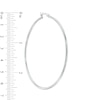 Thumbnail Image 1 of 62mm Hoop Earrings in Sterling Silver