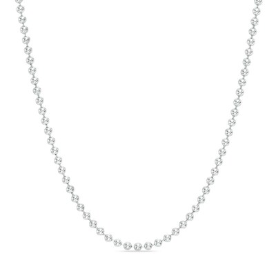 Sterling Silver CZ Heart Bead Chain Slide Pendant Pendants & Charms Jewelry Sterling Silver CZ Heart Bead Chain Slide Pendant Pendants & Charms Jewelry