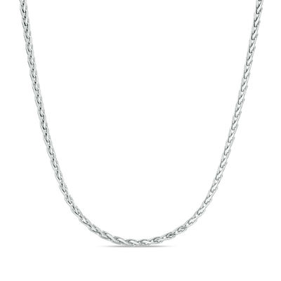 Ladies' 1.5mm Spiga Chain Necklace in 