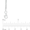 Thumbnail Image 1 of Ladies' 1.5mm Sparkle Chain Necklace in Sterling Silver - 24"