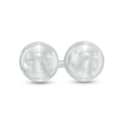 Sterling Silver Polished 7.0mm Ball Earring