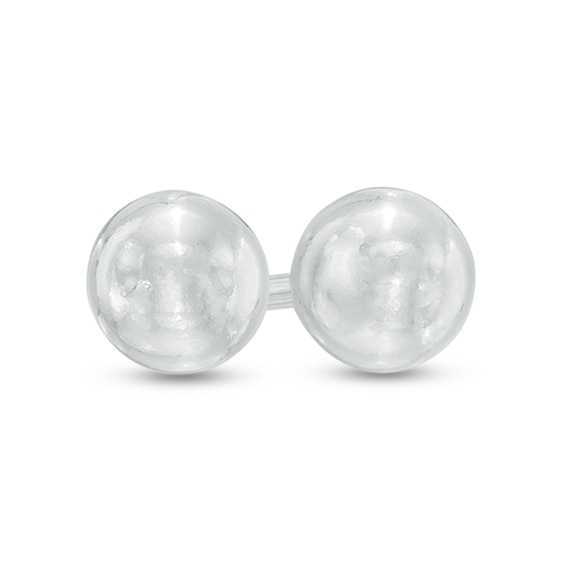 7.0mm Ball Stud Earrings in Sterling Silver