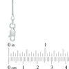 Thumbnail Image 1 of Ladies' 1.1mm Box Chain Necklace in Sterling Silver - 16"