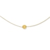 Thumbnail Image 0 of Single Bead Necklace in 14K Gold