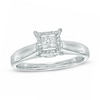 Thumbnail Image 0 of 1/2 CT. T.W. Princess-Cut Diamond Engagement Ring in 10K White Gold (J/I3)