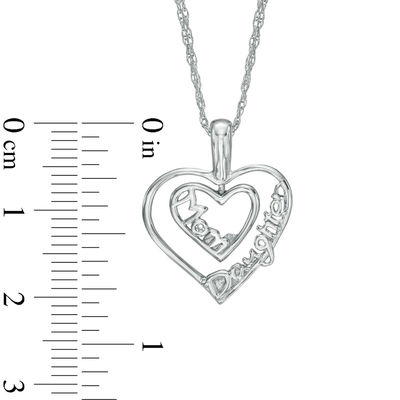 Zales mother daughter necklace deals