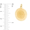 Thumbnail Image 2 of Saint Christopher Medal Necklace Charm in 14K Gold