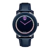 Thumbnail Image 1 of Ladies' Movado Bold® Rainbow Crystal Watch with Navy Museum® Dial (Model: 3600228)