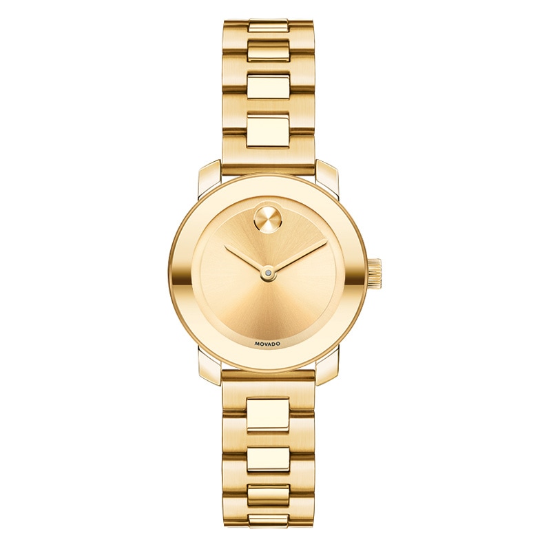 Main Image 1 of Ladies' Movado Bold® Gold-Tone Stainless Steel Watch (Model: 3600235)