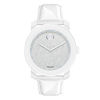 Thumbnail Image 1 of Ladies' Movado Bold® White Crystal Watch with Silver Glitter Museum® Dial (Model: 3600230)