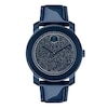 Thumbnail Image 1 of Ladies' Movado Bold® Navy Crystal Watch with Navy Glitter Museum® Dial (Model: 3600229)