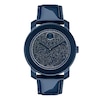 Thumbnail Image 0 of Ladies' Movado Bold® Navy Crystal Watch with Navy Glitter Museum® Dial (Model: 3600229)