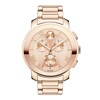 Thumbnail Image 1 of Ladies' Movado Bold® Chronograph Watch with Rose-Tone Dial (Model: 3600210)
