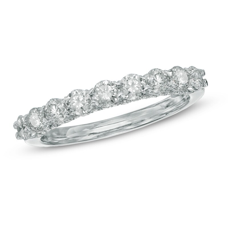 1 CT. T.W. Diamond Anniversary Band in 14K White Gold