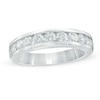 Thumbnail Image 0 of Celebration Ideal 1 CT. T.W. Diamond Anniversary Band in 14K White Gold (I/I1)