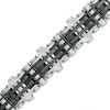 Thumbnail Image 1 of Men's Bracelet in Two-Tone Stainless Steel - 9.0"