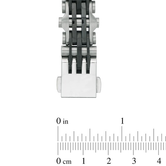 Bracelet in Two-Tone Stainless Steel - 9.0"