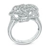 Thumbnail Image 2 of Vera Wang Love Collection 1/2 CT. T.W. Diamond Rose Ring in 14K White Gold