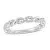 Thumbnail Image 0 of 1/8 CT. T.W. Diamond Braid Band in 10K White Gold