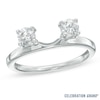 Thumbnail Image 0 of Celebration Grand® 1/2 CT. T.W. Diamond Solitaire Enhancer in 14K White Gold (I-J/I1)