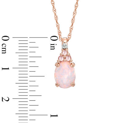 Zales opal necklace cheap